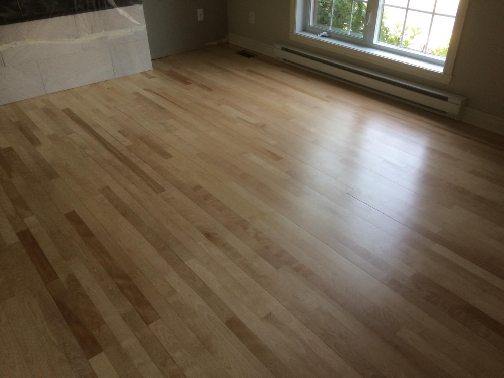 Hardwood floor restoration — Planchers Locas