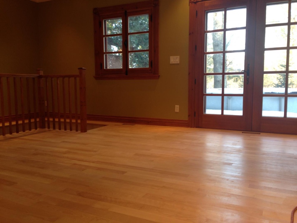 Open-plan refinish — Planchers Locas