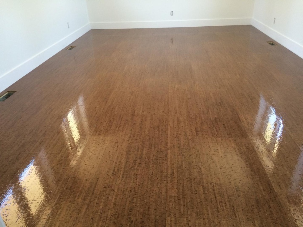 Solid oak refinish — Planchers Locas